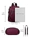 Uromee Backpack Purse for Women Vegan Leather Ladies Fashion Travel Shoulder Bag Convertible