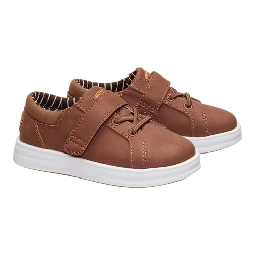 Image of HEYDUDE Toddler Boys' Paul Pro AC Classic | Easy On Canvas Shoes with Strap Made for Everyday Play