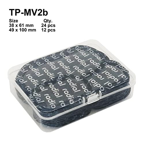 Image of TP-MV2b Radial Tire Patch Kit 36 pcs(1 1 /2 inch x 2 3 /8 inch (38 x 61 mm) 24 pcs and 2 inch x 4 inch (49 x 100 mm) 12 pcs in a Box)