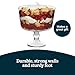 Libbey Selene Glass Footed Trifle Bowl, Artisan Inspired, Classic Clear Glass Bowl with Pedestal, Trifle Dish for Layered Desserts, Fruit and Salads
