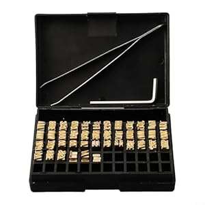 Allthingstore IPNL4 Zestaw 120 Znaczków Metalowych