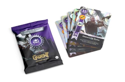 No Loading Games, Gwent Collectible Card Game, 10 Legendary Ballad Skellige Cards, Alternative Artwork Pack