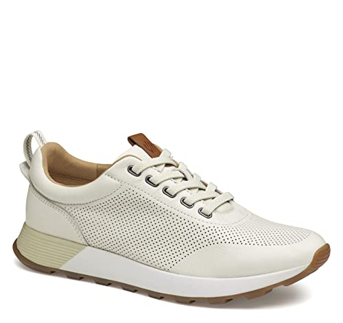 Image of Johnston & Murphy Men's Kinnon Perfed Jogger Sneaker