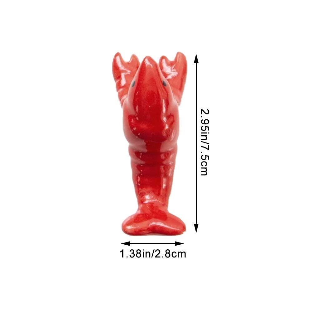 Porta di Bacchette in Ceramica Porta a Forma di Pesce a Forma di Pesci a Forma di Pesce Grazioso Tapsticks Tappeti Cucina Utensili Cucina
