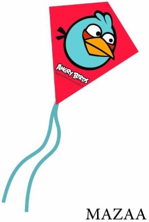 Angry Birds Blue Bird Mini Poly Diamond Kite 7.5"
