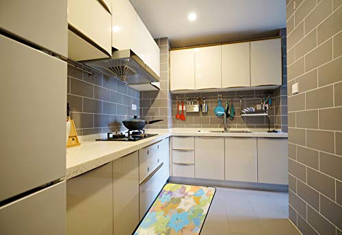 Tapis de cuisine confortable pour égayer votre espace de préparation
