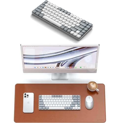 Clavier mécanique Satechi SM1 sans fil et sous-main XXL pour soulager vos poignets