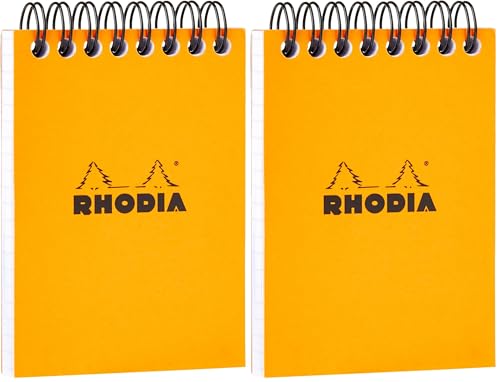 RHODIA(���f�B�A) �����O�m�[�g No.11(A7) ����r �����J�o�[ �~�V���ړ� �_�u�������O PEFC�F�؎擾 �m�[�g�p�b�h �I�����W RHODIA Classic cf11500 (× 2)