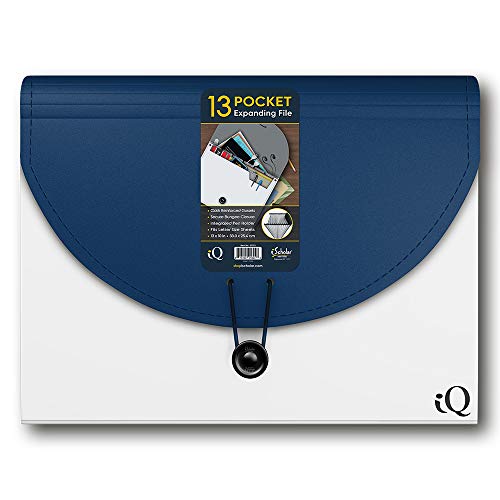 IQ iScholar 313 Fächermappe mit 13 Fächern Cover