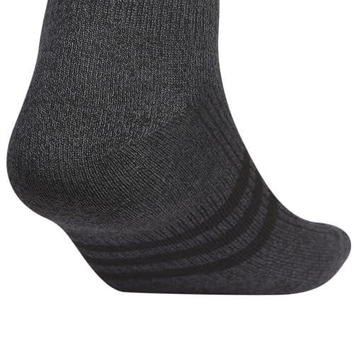 adidas Men's Superlite Quarter Socks 6-pack, Durable, Lightweight, Athletic Breathable With Compression Arch Support