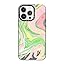 PINK & GREEN (Silver on Silver)