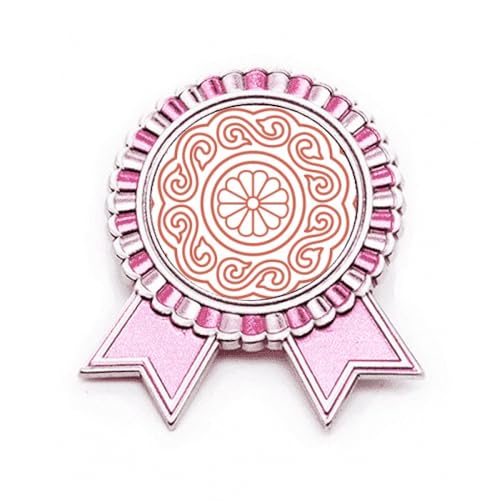 Broche rose d'inspiration culture traditionnelle chinoise pour sublimer vos tenues