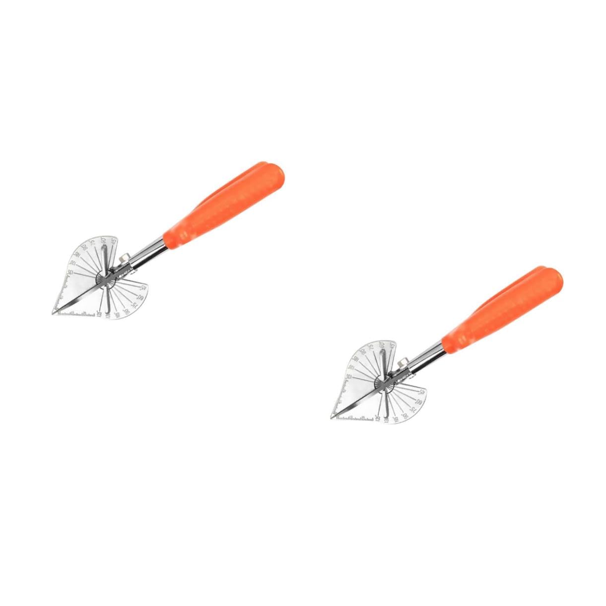Coupe-bordures de goulotte NUOBESTY pour ajuster vos angles de coupe sans bavure