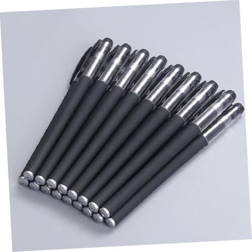 Garneck 20 bolígrafos de gel negro punta fina para estudiantes miniatura 5