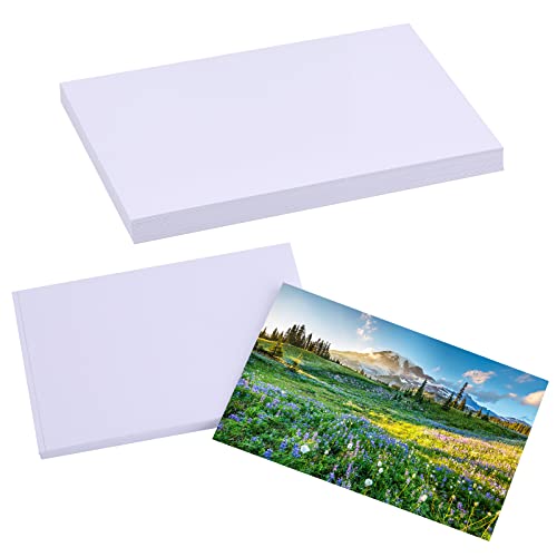 Image of Lunarm Photo Papers, 50 Sheets Glossy Photo Printer Paper 4 inchx6 inch