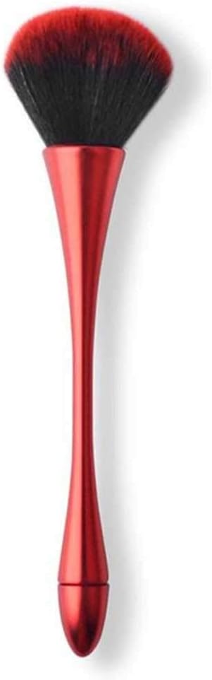 1PC Popular Flower Brush Single Loose Blush Makeup Brush Goblet Nail Brush Tools Remove Dust Tool(Black)