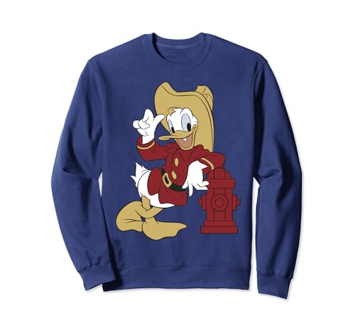 Sweatshirt Donald Duck pompier pour remplacer vos pulls ternes et inconfortables
