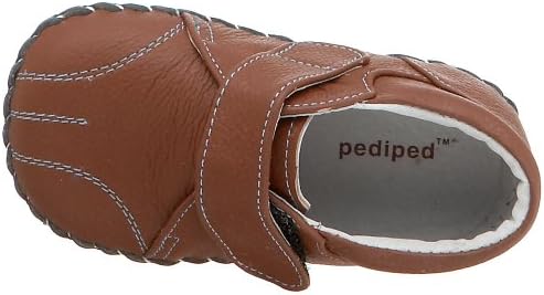 pediped Originals Tyler Crib Shoe (Infant),Brown,Small (6-12 Months) | Image 4