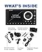 SiriusXM SXPL1V1 Onyx Plus Satellite Radio with Vehicle Kit – Easy to Install, Enjoy SiriusXM on Your Existing Car Stereo with This Dock and Play Radio