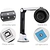 Portable HD Document Scanner, A2 Overhead Book Scanner for A4 A3, PDF Export & Auto Correction, for Office Library Classroom Bank