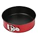 Springform Pan, MCIRCO 9 Inches Non-stick Springform Pan Round Leakproof 9" Cake Pan Pie Mold Bakeware with Removable Smooth Bottom and Quick-Release Latch