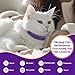 Aurevoen Cat Pheromone Calming Collar, 6-Pack Calming Collar for Cats – Adjustable 15″, 60-Day Lasting Stress & Anxiety Relief, Helps Reduce Noise Fear, Scratching & Separation Anxiety (Pruple)