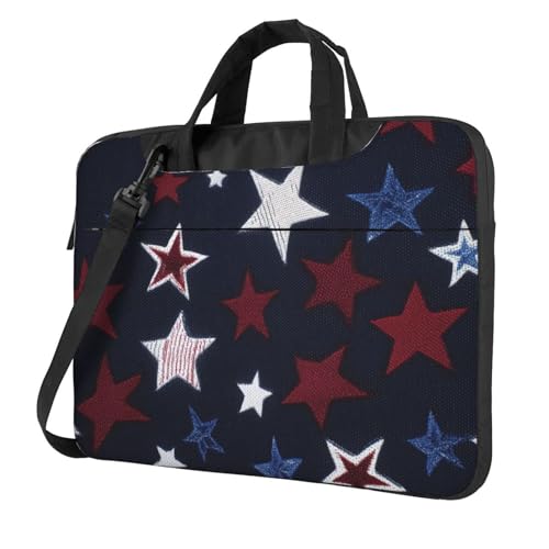 Maletín para portátil 13 pulgadas impermeable patrón estrellas miniatura 1