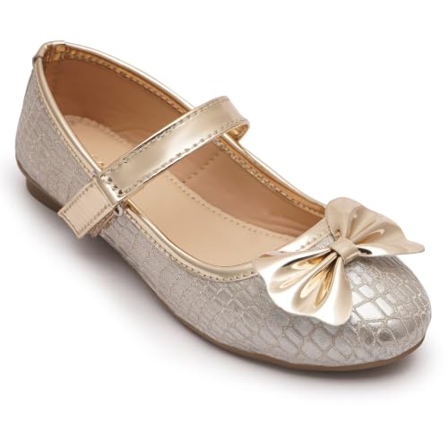 Image of BALLERINAS Kids - Footwear For Girls Comfortable Casual & Function | PU - Material |Design - BG5112| Closure- Velcro