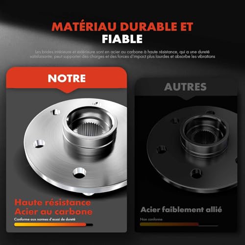 Roulement de roue arrière résistant aux bruits de moyeu pour X5 E53 - 5