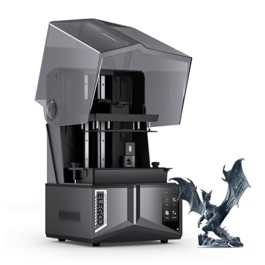 ELEGOO Saturn 4 Ultra 16K Stampante 3D Resina con Coperchio Ribaltabile, Riscaldamento del Serbatoio a 30°C, Stampa ad Alta Velocità a 150 mm/h, Dimensione di Stampa 211,68×118,37×220 mm³