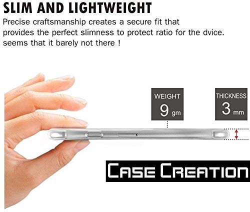 Image of Case Creation Brand - Mobile Cover for Samsung Galaxy A30s (Soft & Flexible Back Case), Transparent