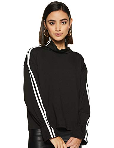 Image of Molly & Sue Women's Synthetic Sweatshirt (sweatsh180925200 Black S)