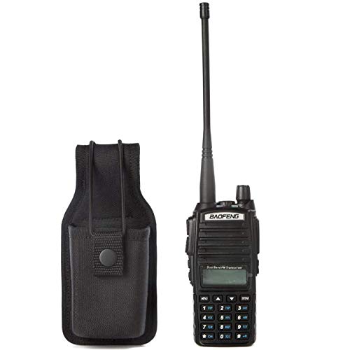 Image of LUITON Radio Holder Radio Holster Baofeng Case Two Way Radio Pouch for Walkie Talkies Nylon Holster for Motorola Kenwood Icom HYT Arcshell Baofeng UV5R UV82 888S F8HP Retevis(2 Pack)