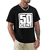 Lectoure Pure 50 Cent G Unit T-Shirt Printed Graphic Black Mens Top Tee Black M #1