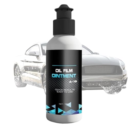 Detergente per pellicole di olio per auto, unguento per la pulizia di pellicole di olio per vetri, detergente per parabrezza, unguento per rimuovere le macchie, forniture per dettagli auto
