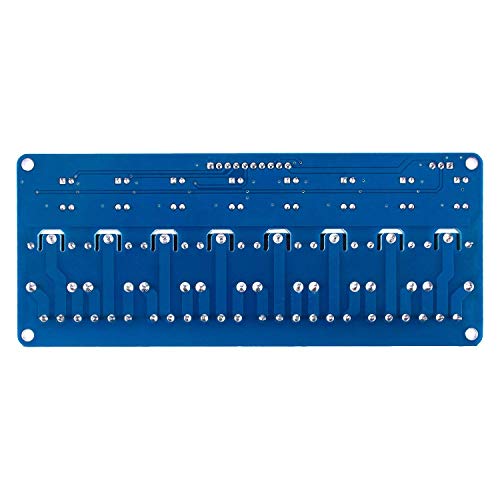 Image of SunFounder 5V 8 Channel Relay Shield Module for Arduino R3 2560 1280 ARM PIC AVR STM32 Raspberry Pi 3, 2 Model B & B+