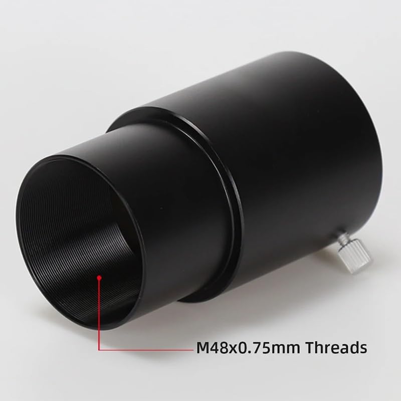 Evite problemas de enfoque con el tubo de extensión ocular de 2 pulgadas para telescopio 6