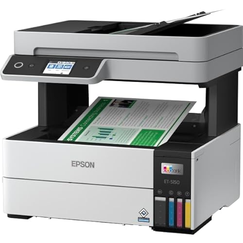 Epson ET-5150 Wireless Color All-In-One Supertank Printer thumb #3