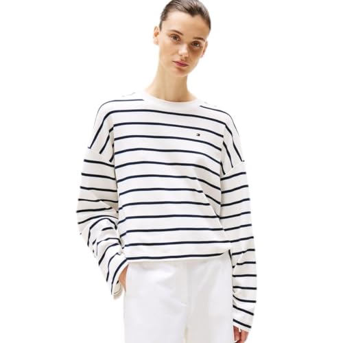 [トミーヒルフィガー] 【公式】 MODERN CODY LONGSLEEVE WW45519 XS ネイビー0BF