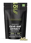Organic Olive Leaf Extract 7500mg – Standardised 20% Oleuropein – 60 Vegan Capsules (2 Months Supply) – Resealable and Recyclable Pouch by Alpha01