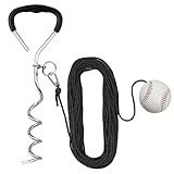 Baseball Swing Trainer,Softball Smack It Sports Accessories,Softball & Baseball On A Rope Practice Tool with A 50 Feet Ball Tavel,Great Gifts for Baseball Player