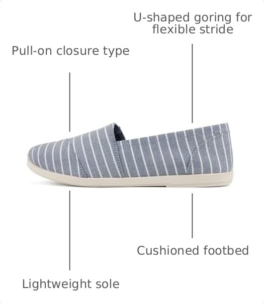 Image of Soda Shoes Women's Obji Round Toe Casual Flat with Padded Insole