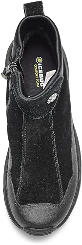 Icebug Metro2 BUGrip Men's Winter Walking Boots with Steel Studs – Suede Upper – Slip-Resistant Traction – Zipper Closure4
