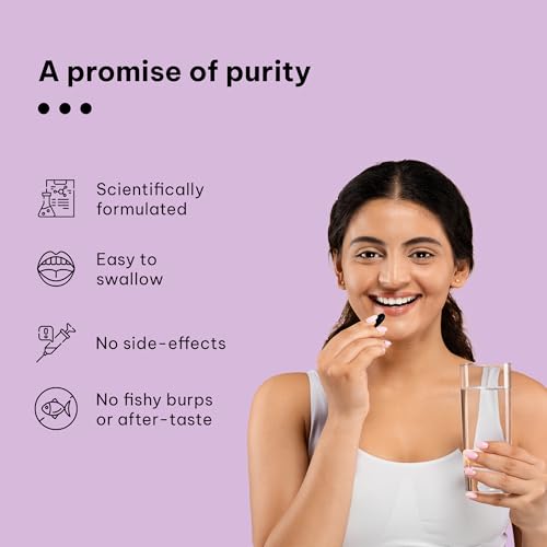 Image of hk vitals Multivitamin with Omega-3 Supplement (60 Capsules) | For Men and Women | 21 Vitamins & Minerals | 180mg EPA & 120mg DHA