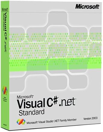 Microsoft Visual C# .NET Standard 2003 Old Version