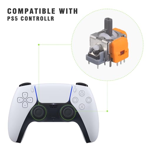 Image of VGBUS Hall Effect Joystick Analog Stick Replacement for Xbox /PS5 /Switch Pro-10 Packs. (10 Packs for PS5)