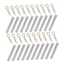 Angoily 20sets Scaffold Part Scaffolding Coupling Pins Retainer Pin Locking for Scaffolding Easy Fixing