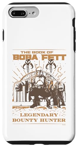 Coque iPhone 7 Plus/8 Plus Star Wars anti-rayures logo Boba Fett