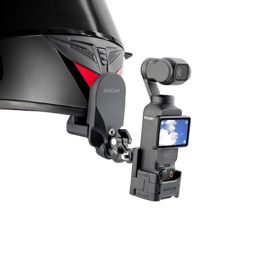 Casque de moto menton support clip pour DJI Osmo Pocket 3 MAXCAM