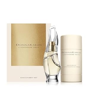 Donna Karan Cashmere Mist Discovery Set For Women – Eau de Parfum Mini Spray 0.5 Fl. Oz. & Anti-Perspirant Deodorant Stick, 1.7 Oz.